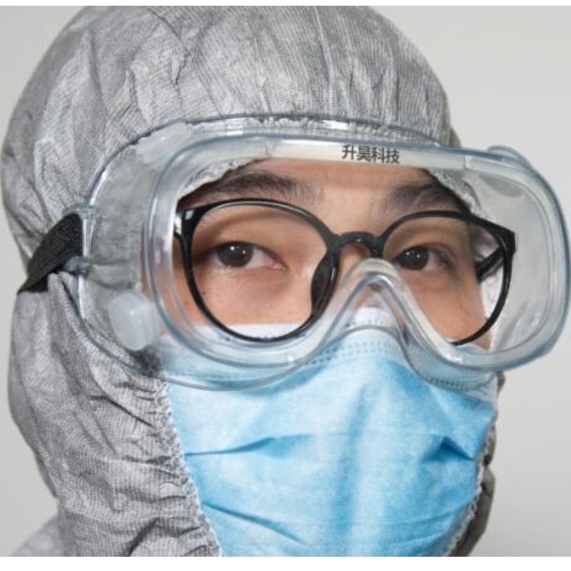 Gafas de aislamiento con ventilación indirecta